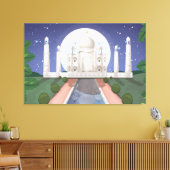 Taj Mahal Leinwanddruck (Insitu (Wohnzimmer))