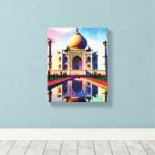 Taj mahal leinwanddruck (Insitu (Holzboden))