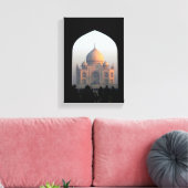 Taj Mahal Light of Dawn India Architecture Foto Leinwanddruck (Insitu (Wohnzimmer))