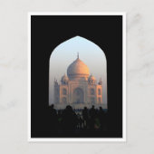 Taj Mahal Light of Dawn India Architecture Foto Postkarte (Vorderseite)