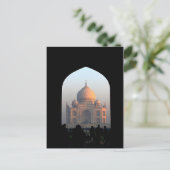 Taj Mahal Light of Dawn India Architecture Foto Postkarte (Stehend Vorderseite)