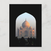 Taj Mahal Light of Dawn India Architecture Foto Postkarte (Vorderseite)