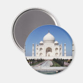 Taj Mahal Magnet (Vorderseite/Rückseite)