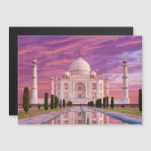 Taj Mahal Magnetkarte (Vorne/Hinten)