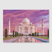 Taj Mahal Magnetkarte (Vorderseite)