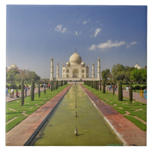 Taj Mahal mausoleum / Agra, Indien 2 Fliese