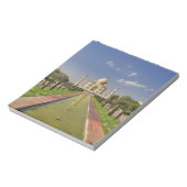 Taj Mahal mausoleum / Agra, Indien 2 Notizblock (Rotiert)