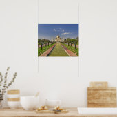 Taj Mahal mausoleum / Agra, Indien 2 Poster (Küche)