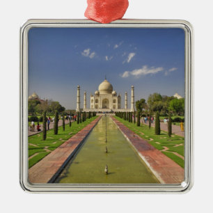 Taj Mahal Mausoleum / Agra, Indien 2 Silbernes Ornament