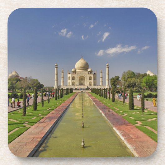 Taj Mahal mausoleum / Agra, Indien 2 Untersetzer (Vorderseite)