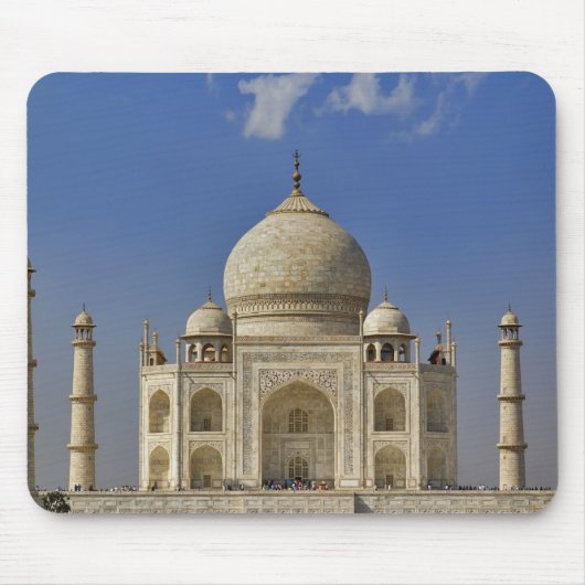Taj Mahal mausoleum / Agra, Indien Mousepad (Vorne)