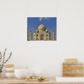 Taj Mahal mausoleum / Agra, Indien Poster (Küche)