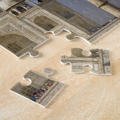 Taj Mahal mausoleum / Agra, Indien Puzzle (Seite)
