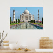 taj mahal Mausoleum Indien Poster (Küche)