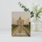 Taj Mahal Postcard Postkarte (Stehend Vorderseite)