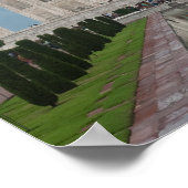 Taj Mahal Poster (Ecke)