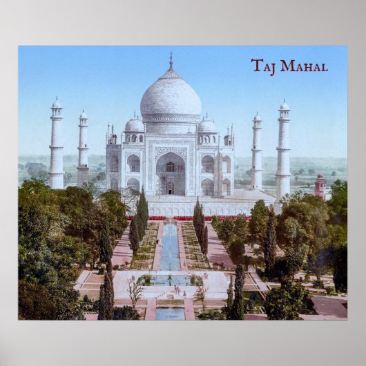 Taj Mahal Poster (Vorne)