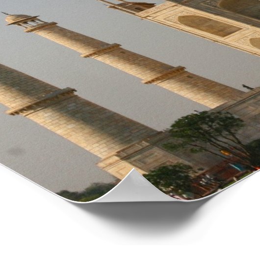 taj mahal poster (Ecke)