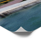 Taj Mahal Poster (Ecke)