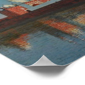 Taj Mahal Poster (Ecke)