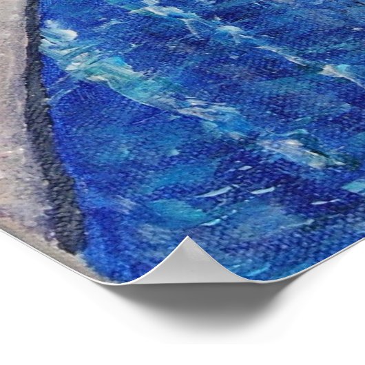 Taj Mahal Poster (Ecke)