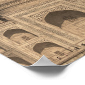 Taj Mahal Poster (Ecke)