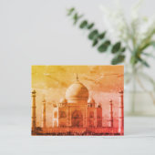 Taj Mahal Postkarte (Stehend Vorderseite)