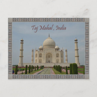 TAJ MAHAL POSTKARTE