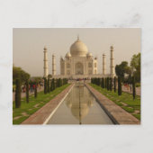 Taj Mahal Postkarte (Vorderseite)