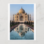 Taj Mahal Postkarte (Vorderseite)