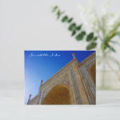 Taj-Mahal Postkarte (Stehend Vorderseite)