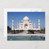 Taj Mahal Postkarte (Vorne/Hinten)