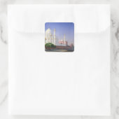 Taj Mahal Quadratischer Aufkleber (Tasche)