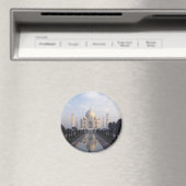 Taj Mahal Reflection in Agra, Uttar Pradesh, Indie Magnet (In Situ (Geschirrspüler))