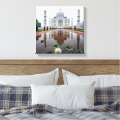 Taj Mahal Reflection Leinwanddruck (Insitu (Schlafzimmer))