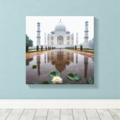 Taj Mahal Reflection Leinwanddruck (Insitu (Holzboden))