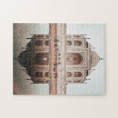 Taj Mahal Reflexion Indien Architektur Puzzle (Horizontal)