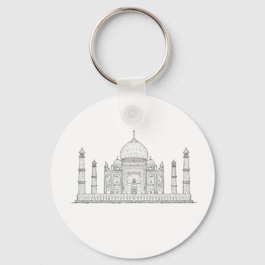taj mahal schlüsselanhänger (Vorderseite)
