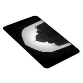 taj mahal Silhouette Magnet (Rechte Seite)