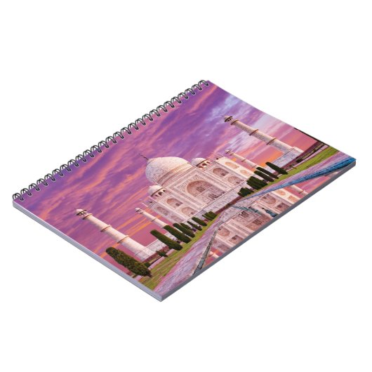 Taj Mahal Spiral Notebook Notizblock (Linke Seite)