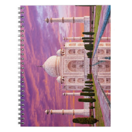 Taj Mahal Spiral Notebook Notizblock