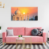 taj mahal sunrrise leinwanddruck (Insitu (Wohnzimmer))