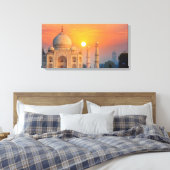 taj mahal sunrrise leinwanddruck (Insitu (Schlafzimmer))