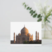 Taj Mahal Sunset Postkarte (Stehend Vorderseite)