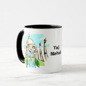 Taj Mahal Tasse (Vorderseite Links)