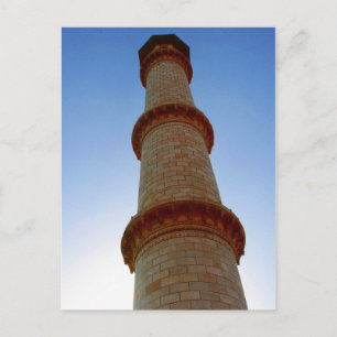 Taj-Mahal-Turm Postkarte