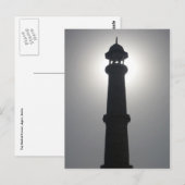 Taj Mahal Turm Postkarte (Vorne/Hinten)