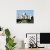 Taj Mahal, Uttar Pradesh, Indien Poster (Heimbüro)