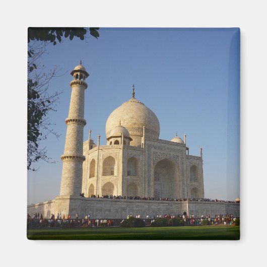 Taj-Mahal-Winkel Magnet (Vorne)