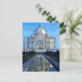 Taj Mahl Postkarte (Stehend Vorderseite)